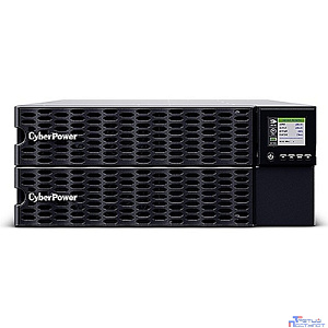 ИБП CyberPower OL10KERTHD {Online, 10000VA/10000W USB/RS-232/Dry/EPO/SNMPslot/BM/ENV/RJ11/45/ВБМ (6 С13, 4 C19, клеммная колодка) 6Ач х16}
