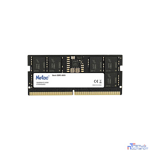 Модуль памяти SO-DIMM DDR5 Netac Basic 8GB 4800MHz CL40 1.1V / NTBSD5N48SP-08