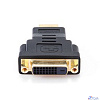 Gembird Переходник HDMI-DVI , 19M/25F, золотые разъемы, пакет(A-HDMI-DVI-3)