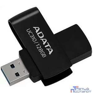 A-DATA Flash Drive 128GB <UC310-128G-RBK> UC310, USB 3.2, черный
