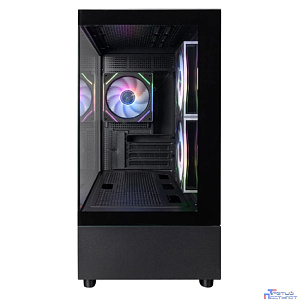 1STPLAYER MIKU Mi5 ARGB Black / mATX / 3x120mm ARGB fans / Mi5-BK-2FC7R-1FC7