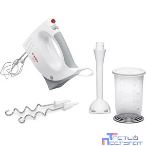 Миксер ручной Bosch MFQ3540 450Вт белый