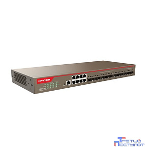 IP-COM G5324-16F Коммутатор управляемый в стойку, 8*1Gbit RJ45, 16*SFP 1Gbit,  console port