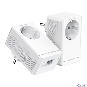 Mercusys MP500P KIT AV1000 Комплект гигабитных Powerline-адаптеров со встроенной розеткой