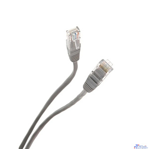 Telecom Патч-корд UTP кат.5е 5м серый [NA102--5M][6242755317376]