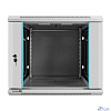 Exegate EX298602RUS Шкаф телекоммуникационный 19" настенный 9U ExeGate EC-WM-9U.600.G.GREY (19”, 9U, 600x600x500mm (ШхГхВ), передняя дверь закаленное стекло, съемные боковые панели, пыле- и влагозащит