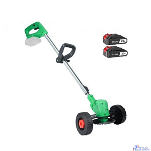 Триммер-газонокосилка аккумуляторный ZITREK GreenCut 20 Pro (20В, Li-ion аккумулятор 2шт, колеса)