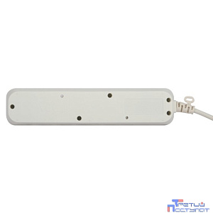 ЭРА Б0052900 Удлинитель электрический U-3es-1,5m-USB c заземлением с выключателем 3 розетки + 3xUSBA 1,5м 10А