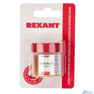 Rexant (09-3690) Флюс для пайки, паста TR-RM KELLER, 20мл, банка