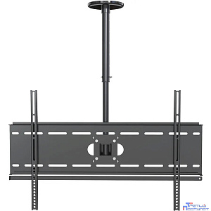 Кронштейн для телевизора Cactus CS-CP04-R черный 37"-70" макс.81.6кг потолочный поворот и наклон