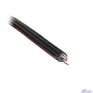 5bites Кабель US5500-305APE-M витая пара UTP/SOLID/5E/CCAG/PVC+PE/BLACK/OUTDOOR/MESSENGER/DRUM/305M