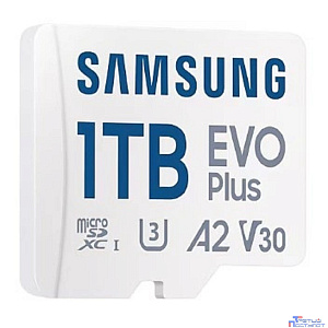 Micro SecureDigital 1TB Samsung Class 10 Evo Plus A2 V30 UHS-I  (R/W  90/160 MB/s) + SD адаптер