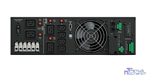 ИБП CyberPower OL10KERT3UPM {Online, 10000VA/10000W USB/RS-232/Dry/EPO/SNMPslot/RJ11/45/ВБМ (4 С13, 4 C19, клеммная колодка) без АКБ}