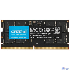 Crucial 16GB DDR5 5600MHz CT16G56C46S5 CL46 SO-DIMM