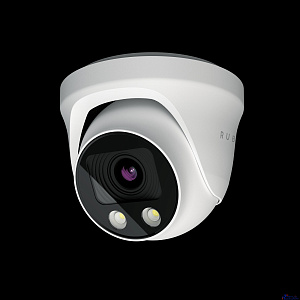 RUBETEK RVX-4234d Купольная EyeBall, 4МП 1/3", мотор. объектив 2.7-13.5 мм с АРД, DWDR, микрофон, IP67, POE 802.3af, металл