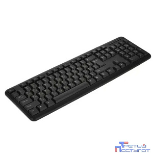 Exegate EX279940RUS Клавиатура Exegate LY-331L, <USB, шнур 2м, черная,  104кл, Enter большой>, OEM