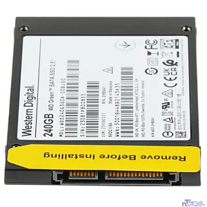 WD SSD GREEN 240Gb SATA3 2,5”/7мм WDS240G3G0A (аналог WDS240G2G0A), 1 year