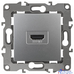Эра Б0027483 12-3114-03 Розетка HDMI, Эра12, алюминий