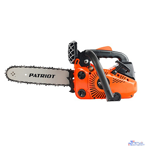 Бензопила PATRIOT PT2512 [220104500] {раб. объем 25сс, 1,3 л.с, шина 12", цепь 3/8" ; 0,050"/1,3mm ; 44 звена;}