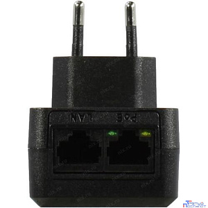 ORIENT SAP-48POEV2, PoE инжектор питания 24Вт, AC 100-240V/ DC 48V, 0.5A, вход: RJ45 LAN 10/100/1000Mbps, выход: RJ45 PoE тип A (1/2+,3/6-), совместим с оборудованием PoE IEEE 802.3af, вилка с кабелем