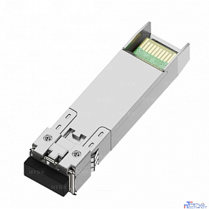 NTSS Модуль NTSS SFP, 1,25Гбит/с, разъём duplex LC, рабочая длина волны 1550нм, SM,  дальность до 120км, ОБ 32дБ, DDM NTSS-SFP-1.25G-EZX-1550LD