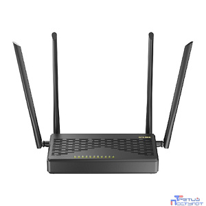 D-Link DIR-825/GFRU/R3A Беспроводной двухдиапазонный гигабитный маршрутизатор AC1200 Wave 2 с оптическим WAN-портом, поддержкой MU-MIMO, 3G/LTE и USB-портом