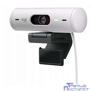 Веб-камера/ Logitech BRIO 500 HD Webcam - OFF-WHITE - USB