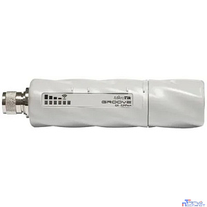 MikroTik RBGrooveGA-52HPacn Беспроводная точка доступа 2.4/5 ГГц 802.11ac Groove 52 ac with 720MHz CPU, 64MB RAM, 1 x Gigabit LAN, 1 x built-in high power 2.4/5GHz 802.11a/b/g/n/ac