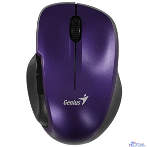 Мышь компьютерная Genius Ergo 8200S, беспроводная бесшумная, фиолетовый
