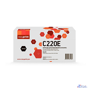 Картридж EasyPrint LR-SPC220E BK для Ricoh Aficio SP C220/C221/C240 (2300 стр.) черный, с чипом, 406052