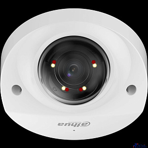 DAHUA DH-IPC-HDBW2249FP-AS-IL-0360B Уличная мини-купольная IP-видеокамера SmartDualLight 2Мп, 1/2.8” CMOS, объектив 3.6мм, видеоаналитика, микрофон, ИК 30м, LED 30м, IP67, IK10, металл