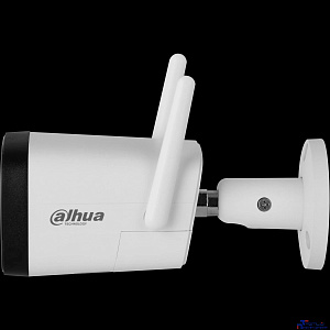 DAHUA DH-IPC-HFW1430DTP-STW-0280B  Уличная цилиндрическая IP-видеокамера 4Мп с Wi-Fi, 1/3” CMOS, объектив 2.8мм, обнаружение людей, ИК 30м, микрофон, IP67 металл, пластик; Wi-Fi 2.4ГГц