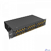 NTSS Кросс 19" NTSS PREMIUM, предсобранный 2U, 32 порта ST/UPC, 50/125 мкм, (сплайс, пигтейлы, кдзс, планки, адаптеры), черный, RAL9005 NTSS-RFOB-PM-2U-32-ST/U-50-SP1.5G2A-BL