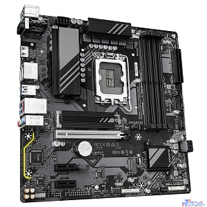 Материнская плата Gigabyte B760M DS3H WIFI6E GEN5 B760 Socket-1700 4xDDR5, 4xSATA3, RAID, 2xM.2, 1xPCI-E16x, 3xUSB3.2, 1xUSB3.2 Type C, D-Sub, 2xDP, HDMI, 2.5Glan, mATX