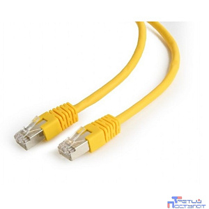 Cablexpert Патч-корд FTP PP6-5M/Y-O кат.6, 5м, литой, многожильный (желтый)