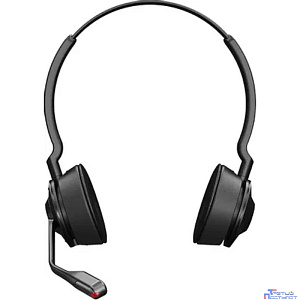 Наушники с микрофоном Jabra 55 черный накладные Radio оголовье (9559-450-111)