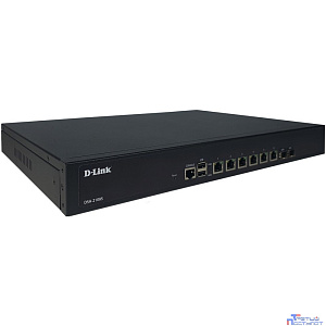 D-Link DSA-2108S/A1A Сервисный маршрутизатор с 6 настраиваемыми портами 10/100/1000Base-T и 2 портами 1000Base-X SFP