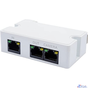 DAHUA DH-PFT1300 Удлинитель PoE, 1 RJ45 (вход), 1 RJ45 (выход на удлинитель), 1 RJ45 (выход на IP-видеокамеру)