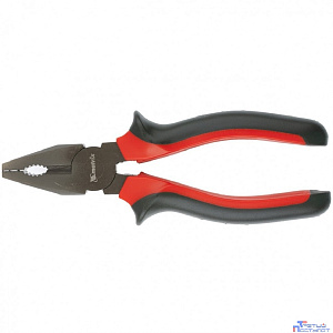MATRIX Плоскогубцы Black Nickel, 160 мм, комбинированные, двухкомпонентные рукоятки [16978]