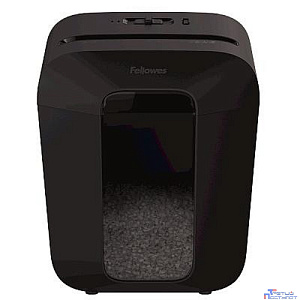 Fellowes Шредер PowerShred LX41 FS-43007(01) {DIN P-4, 4х12мм, 8 лст., 17 лтр., уничт.: скрепки,скобы,карты}