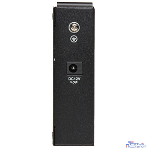 DAHUA DH-PFS3106-4T 4-портовый неуправляемый коммутатор, промышленное исполнение, 4xRJ45 100Mb, 1xRJ45 1Gb, 1xSFP 1Gb, коммутация 8.6 Гбит/с, MAC-таблица 8К
