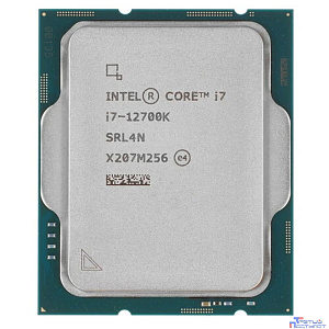 CPU Intel Core i7-12700K Alder Lake OEM {3.6 ГГц/ 4.9 ГГц в режиме Turbo, 25MB, Intel UHD Graphics 770, LGA1700}
