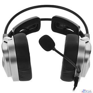Наушники с микрофоном A4Tech Bloody G575 серый 2м мониторные USB оголовье (G575 USB/ GREY)