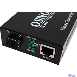 OMC-1000-11X Медиаконвертер Gigabit Ethernet 1xRJ45, 1xSFP.