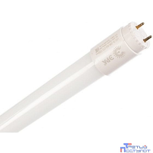 ЭРА Б0033004 Лампа светодиодная ЭРА STD LED T8-20W-840-G13-1200mm G13 поворотный 20Вт трубка стекло нейтральный белый свет