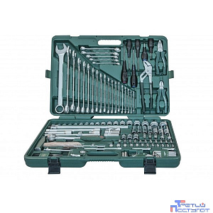 JONNESWAY S04H524128S Набор инструмента универсальный 1/4", 1/2"DR, 128 предметов