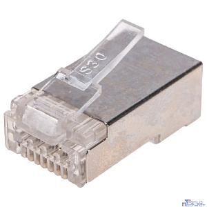 Rexant (05-1029) Разъем сквозной RJ-45(8P8C) под витую пару, FTP, CAT 6 ( Упаковка 100 шт )