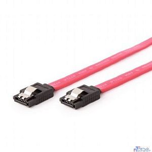 Cablexpert Кабель интерфейсный SATAIII, 80см, 7pin/7pin, защелка, пакет (CC-SATAM-DATA-0.8M)