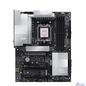 Материнская плата MSI PRO X870E-P WIFI X870E, AM5, 4*DDR5, 3*PCIEx16, 1*PCIEx1, 3*M.2, 2*TypeC, 2*USB3.2Gen2, 6*USB3.2Gen1, 10*USB2.0, 4*SATA3.0, 5G, Type-C(DP), HDMI, ATX, RTL
