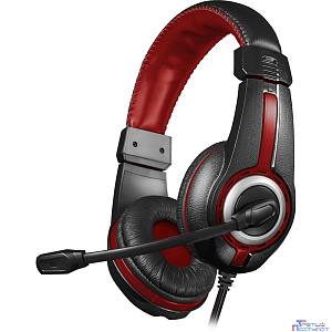 Defender Warhead G-185 черный + красный, кабель 2 м  [64106]